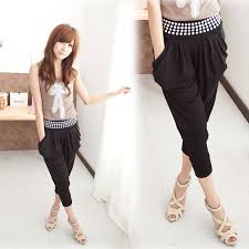 Taobao Summer Summer Of The New 2012 Korean Wild Waves Of Loose Women Pants Baggy Pants Feet Pants Casual Pants Code Emile Pants For Women Fashion Loose Women