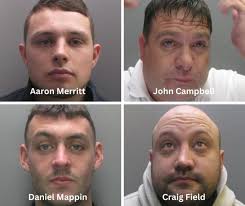 Gang responsible for 'industrial scale quantities' of drugs jailed