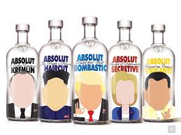 Faceless Politics Concept Absolut Absolut Vodka Vodka Packaging