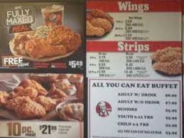 The All You Can Eat Kfc Buffet