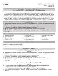 Uncovering the most unique jobs on campus. Academic Advisor Resume Example Tips Zipjob