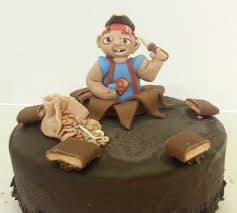 The goonies sloth parody painting repurposed thrift art. Baby Ruth Sloth From Goonies Cake By Barbara Cakesdecor