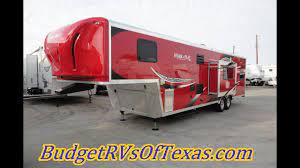 2008 dutchmen 38' srv winners circle toy hauler 5th wheel trailer $15,550 ( ) pic hide this posting restore restore this posting. 2014 Work And Play Wpf34rls You Will Be Having Fun In Style With This 5th Wheel Toy Hauler Youtube