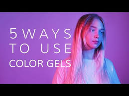5 Ways To Use Color Gels In Studio Photo Shoots Youtube