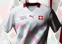 Maillots de football de la sélections suisse: Maillot Puma Suisse 2020 2021 Euro 2020 Foot Euro 2020