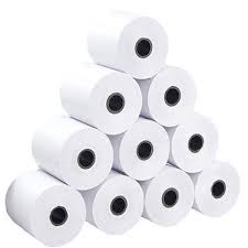 Giấy in nhiệt khổ k80 phi 65 mm giá rẻ nhất tp HCM, Bình Dương