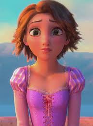 I Ve Got To Say I Like Rapunzel Better As A Brunette Short Haired Disney Girls Also Always Rock Rapunzel Short Hair Rapunzel Cosplay Rapunzel Movie