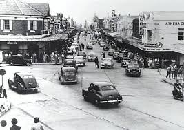 Intersection Of Crown And Keira Streets Wollongong In The South Coast Of New South Wales In 1950 New South Wales Street Historical Images
