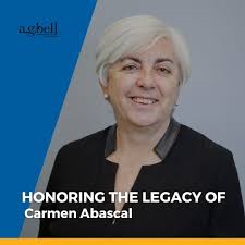 It is with heartfelt sadness that AG Bell shares the passing of Carmen  Abascal—a beloved leader, mentor, and advocate in the Listening and Spoken  Language (LSL) community. As former Director of AG
