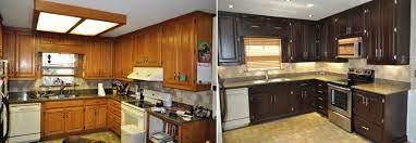 Restaining kitchen cabinets before and after. Pin On Kitchen