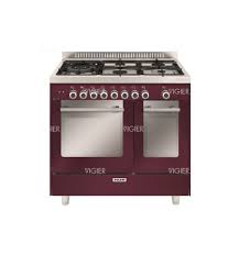 Cuisiniere 90cm 5 Gaz 2 Fours Electrique Glem Gxd96cvbr Vigier Electromenager