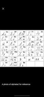 Qué tal su letra? ¿Por qué escribió algunas letras así? : rrussian