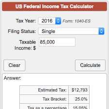 In that case, values for all the months will be revised in the worksheet and. Income Tax Calculator