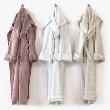 3d Model Bathrobe Bath Bathroom Model Bathroom Accessories 3d Model