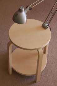 Double Decker Frosta Side Table With Integrated Lighting Ikea Hackers Ikea Chair Ikea Furniture Hacks Desk Chair Diy