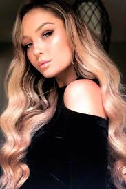 Wear the very trendy sombre with long step layers with curled ends like these for a soft dimensional look. 30 Trendy Long Hairstyles Get The Most From Your Hair
