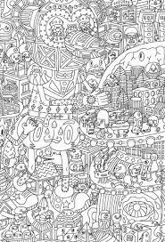 Coloring is making a comeback in a huge way. Challenging Coloring Pages Adult Coloring Page For Adults Adult Coloring Pages