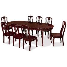 Extension tables are available in these standard woods: Dark Cherry Rosewood French Dining Set