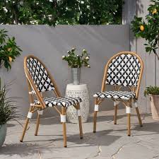 Jordy Outdoor French Bistro Chair Set Of 2 In 2020 Side Chairs Dining French Bistro Chairs Bistro Chairs
