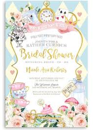 Wonderland Bridal Shower Invitation Alice In Wonderland Invitation Bridal In 2020 Alice In Wonderland Invitations Wonderland Invitation Wonderland Party Invitations