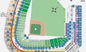 clean chicago cubs seating chart seat numbers chicago cubs