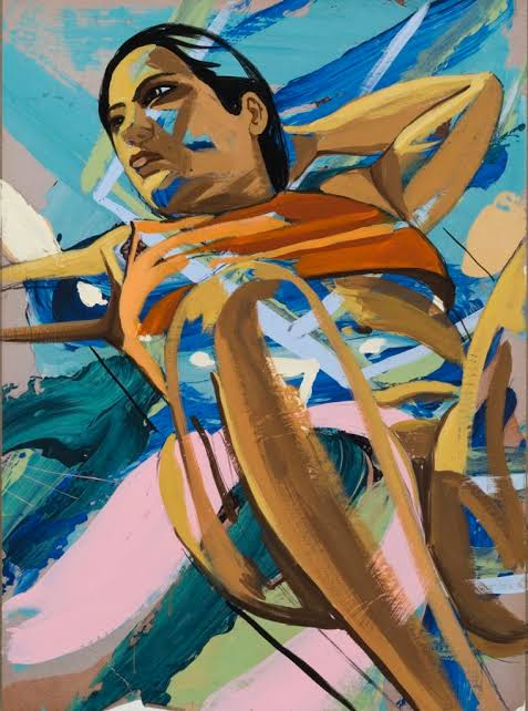Work by David Salle