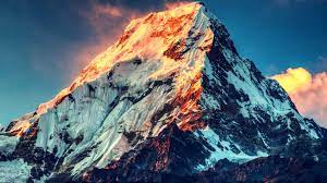 Nature Landscape Mountain Winter Snow Mount Everest China Sunset Snowy Peak Himalayas Windy Clouds Wallpapers Hd Desktop And Mobile Backgrounds