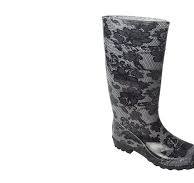 12 Wholesale Womens Rain Boots Specially Designed Lightweight Color Black  Size 5-10