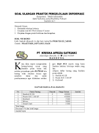Check spelling or type a new query. Soal Tik Materi Microsoft Word