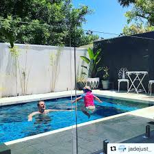 Owning your own barrier reef fiberglass pool is truly an amazing experience. Jadejust And The Family Enjoying The Start Of Many Fun Times In And Around Their Barrier Reef Pool This Summer Barrier Reef Pools Pool Pool Picture