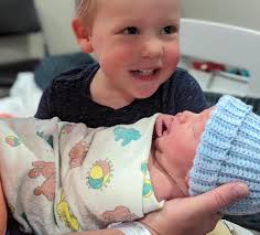 It's a BOY! 💙👶🏼 Join us in congratulating Ashley, Ethan, and big brother  August! Henry Russell Wayne Weiss was born