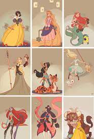 Disney Warrior Princess Princess Cartoon Disney Fan Art Comic Book Art Style
