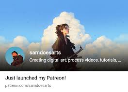 samdoesarts | Creating digital art, process videos, tutorials, wallpapers  and | Patreon