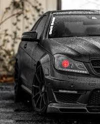 Wet C63 Owner Vader C63 Carlifestyle C63 Mercedes Pho Oto By Woyshnis Media Black Mercedes Benz Mercedes Benz Cars Benz