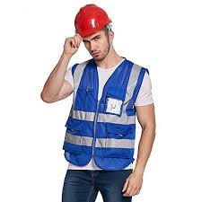 Check out our mesh safety vest selection for the very best in unique or custom, handmade pieces from our shops. Blue Safety Vest Reflective With Pockets And Zipper High Visibility Mesh Vest For Men And Women Blue Vests With Reflective Tape Blue Medium Pricepulse