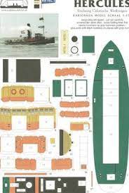 Maquette Bateau Bois Remorqueur Navigante Soclaine Free Paper Models Paper Models Paper Airplane Models