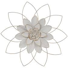 White Gold Flower Metal Wall Decor Hobby Lobby 1810456 In 2020 Flower Wall Decor Floral Wall Decor Metal Wall Decor