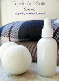 Diy Anti Static Spray And Getting Rid Of Static Cling Suburbia Unwrapped