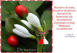 A venit primavara cu soaptele ei picurate din soare pana sub fereastra noastra. 1 Martie 2010 Relaxare S Weblog