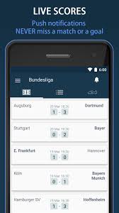 Liga regionalliga oberliga dfb pokal liga pokal super cup reg. Livescore Bundesliga Germany For Android Apk Download