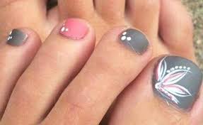 These summer nail designs will transport you to palm tree islands without the expense of air fare. 56 Trendy Gel Pedicure Toes Toenails Flower Pedicure Toe Nails Pedicure Designs Toe Nail Art Cute766