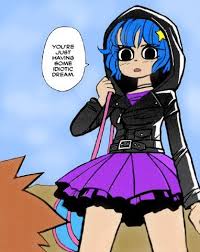 Ramona Flowers Comic D Scott Pilgrim Comic Ramona Flowers Scott Pilgrim