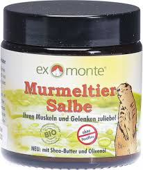 Murmeltiersalben sind halbfeste zubereitungen zur äusserlichen anwendung, die das gereinigte fett von murmeltieren enthalten. Exmonte Murmeltier Salbe Topf 100ml In Der Adler Apotheke