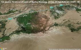 Maybe you would like to learn more about one of these? Leichtes Erdbeben Der Starke 4 6 Erschuttert Kuqa Xinjiang China Volcanodiscovery