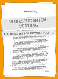 Scopri ricette, idee per la casa, consigli di stile e altre idee da provare. Werkstudenten Mustervertrag Markt De