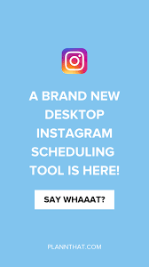 Access preppr on desktop or mobile. Schedule Instagram Content On Your Laptop With Plann Desktop