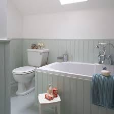 Aqua Tongue And Groove Bathroom Ideal Home Cottage Bathroom Design Ideas Traditional Bathroom Cottage Bathroom