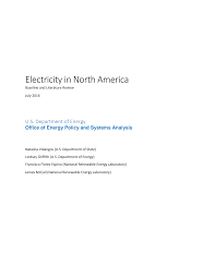 Https Www Energy Gov Sites Prod Files 2017 01 F34 Electricity 20in 20north 20america 20baseline 20and 20literature 20review Pdf