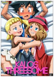 Kalos Threesome (Pokemon) [PalComix] Porn Comic - AllPornComic