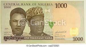 This page features online conversion from danish krone to nigerian naira. The Naira Is The Currency Of Nigeria 1000 Naira Canstock